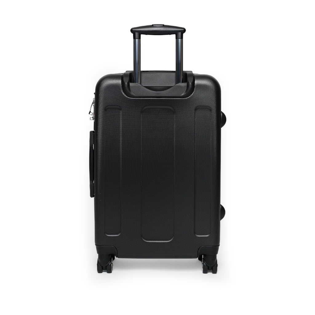 Barbiee Pink Logo Carry-On Suitcase – Retro Neon Travel Luggage