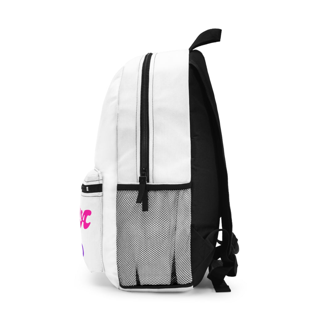 Boss Ya Life Up Backpack — Bold Purple Motivational School & Everyday Bag