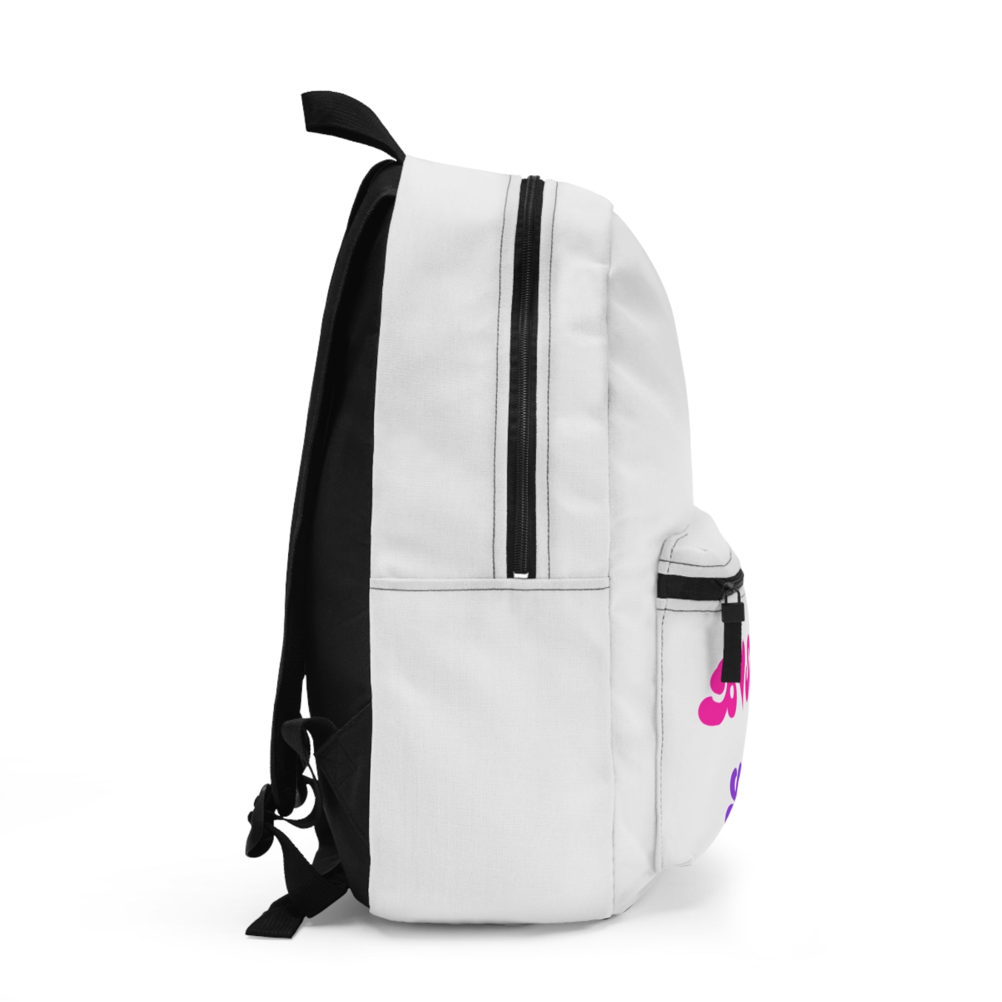 Boss Ya Life Up Backpack — Bold Purple Motivational School & Everyday Bag