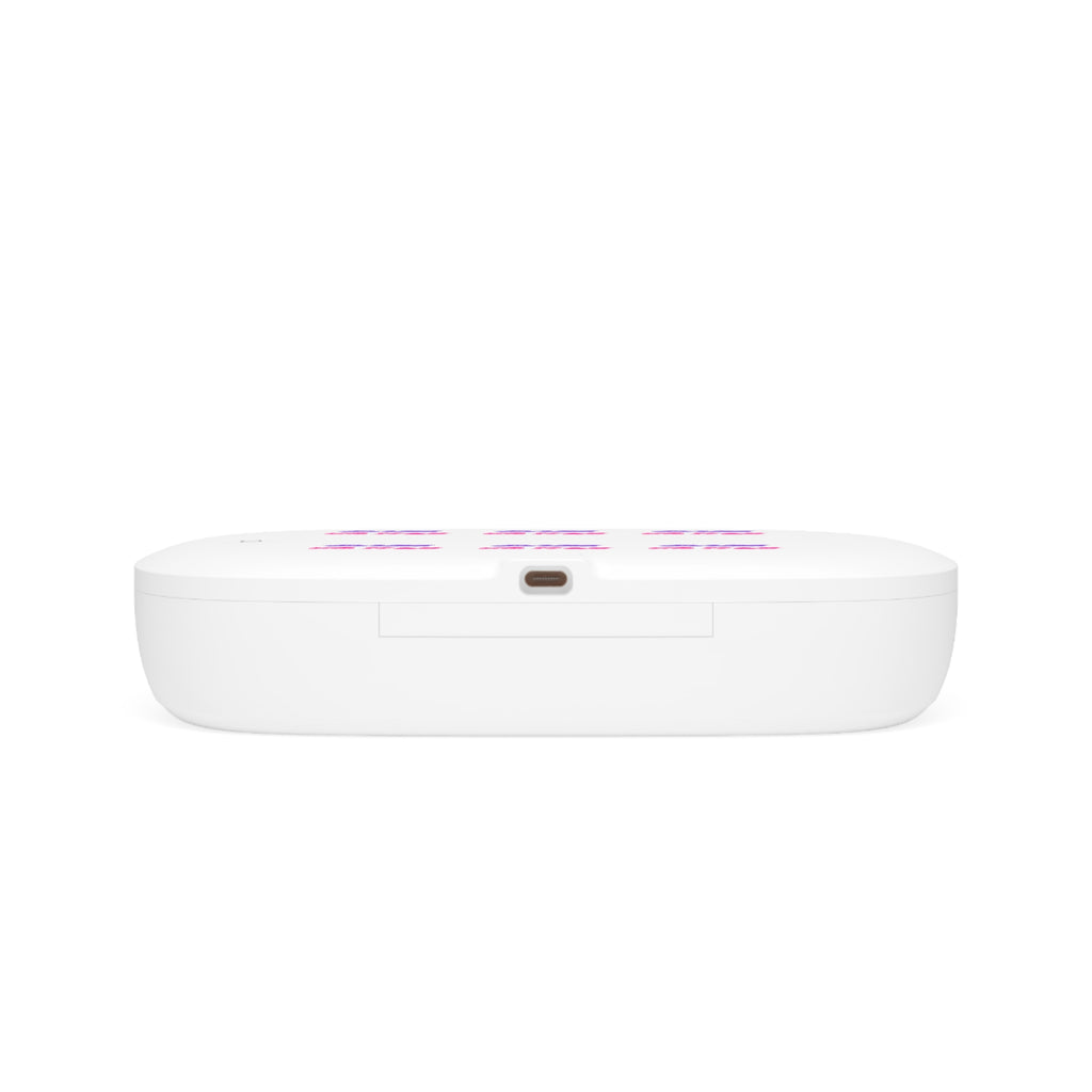Boss Ya Life Up UV Sanitizer Wireless Charging Pad — 'Love You, Love Up' Pink Design
