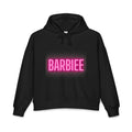 Barbiee Pink Neon Hoodie — "The Digital Goat" Graphic Women's Organic Hoodie