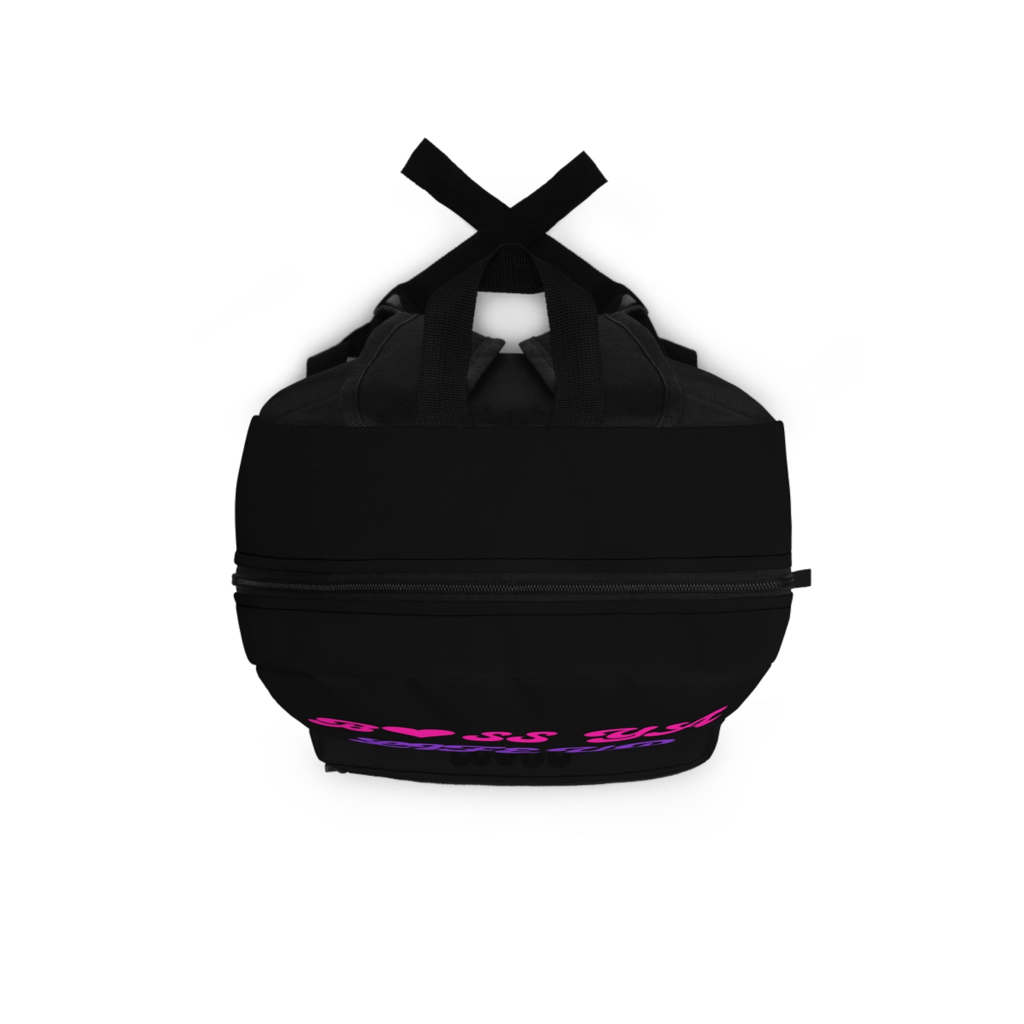 Boss Ya Life Up Backpack — Bold Purple Motivational School & Everyday Bag