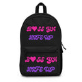 Boss Ya Life Up Backpack — Bold Purple Motivational School & Everyday Bag