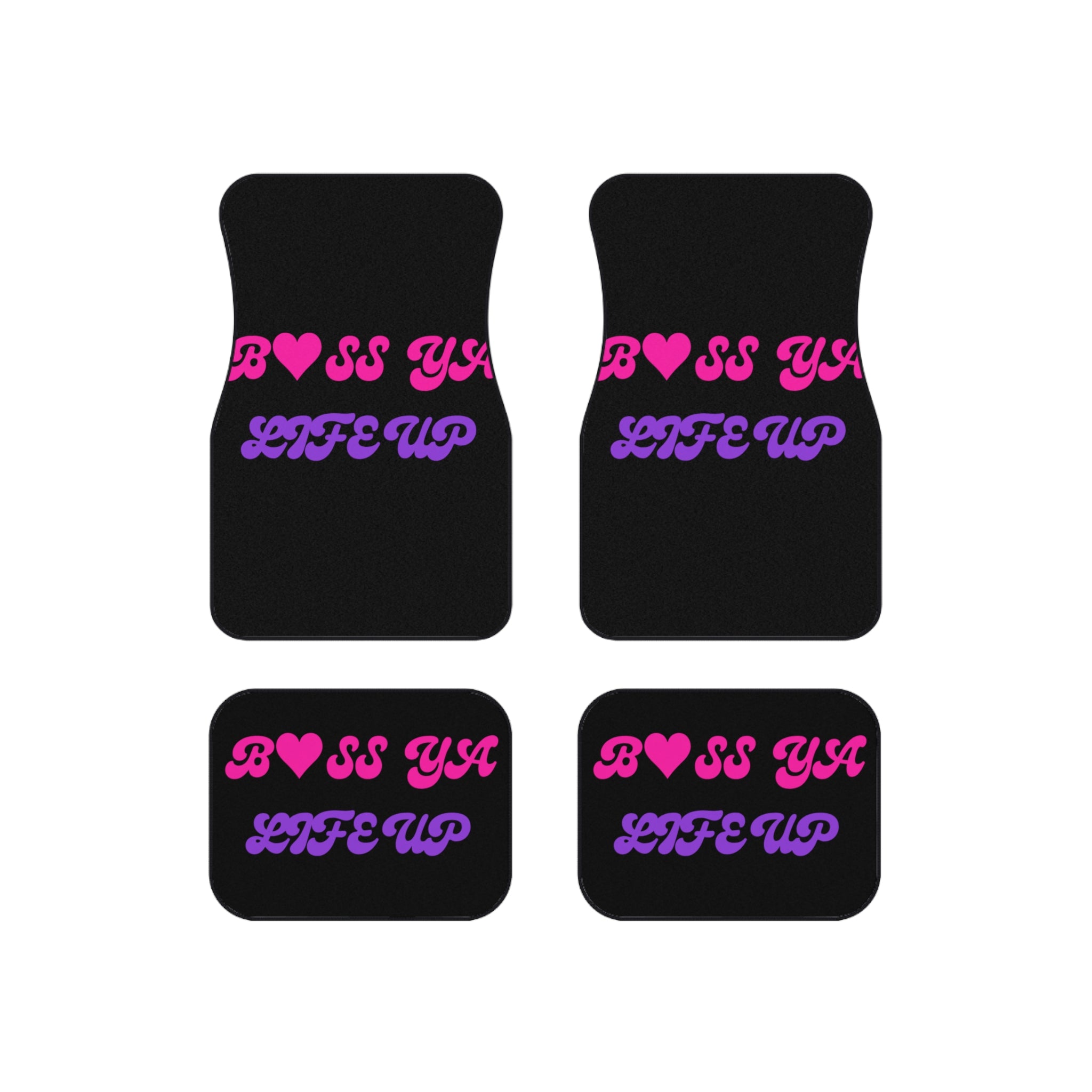 Boss Ya Life Up Car Mats (Set of 4)