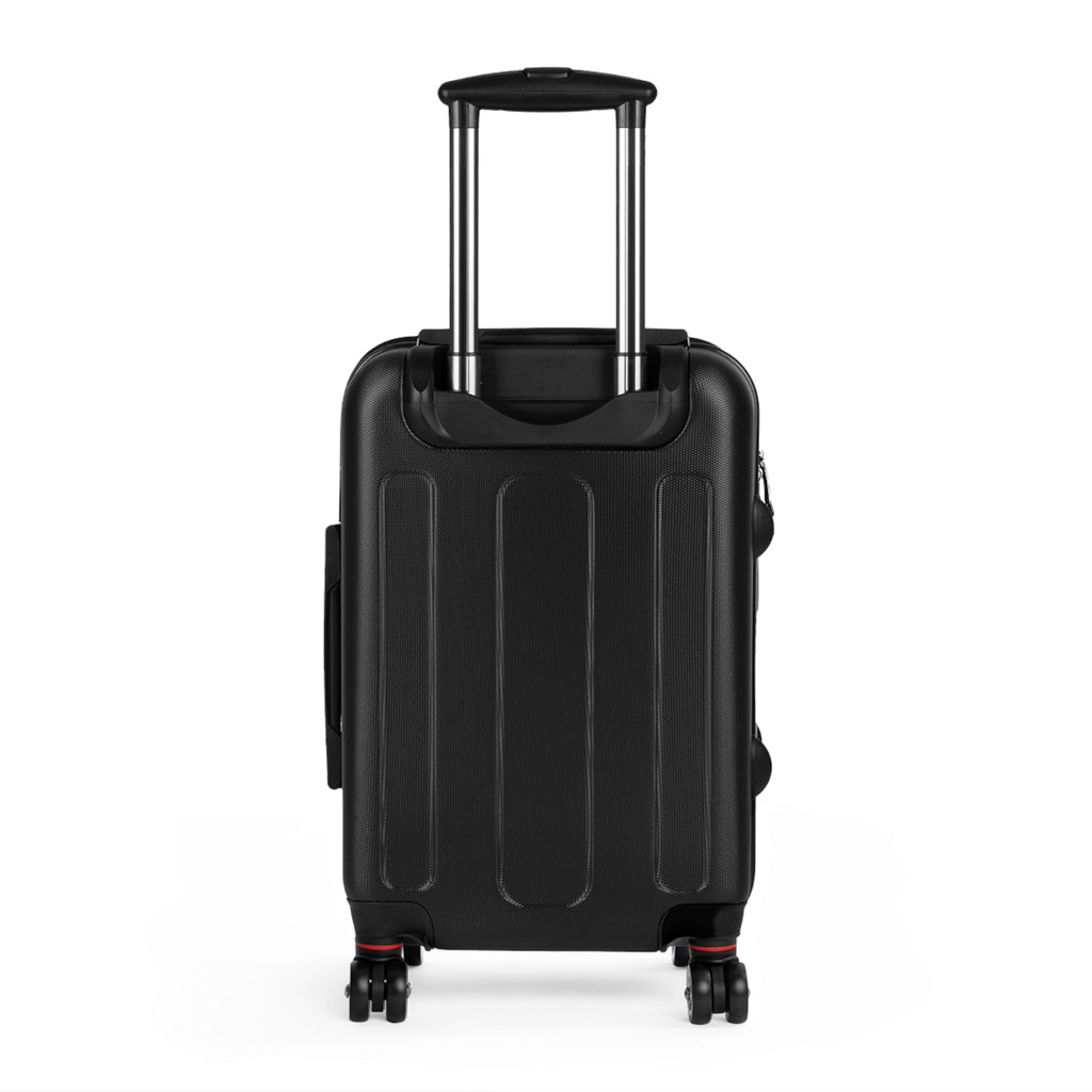 Barbiee Pink Logo Carry-On Suitcase – Retro Neon Travel Luggage