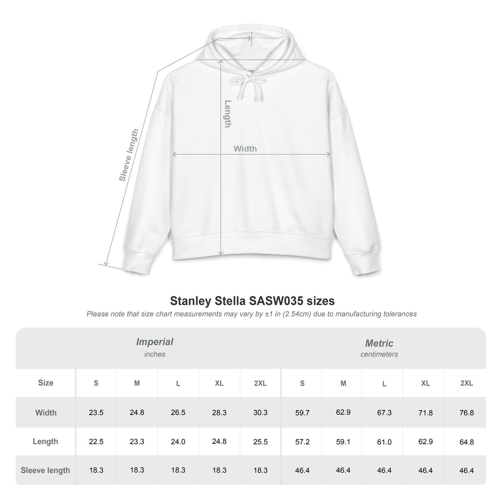 Barbiee Pink Neon Hoodie — "The Digital Goat" Graphic Women's Organic Hoodie