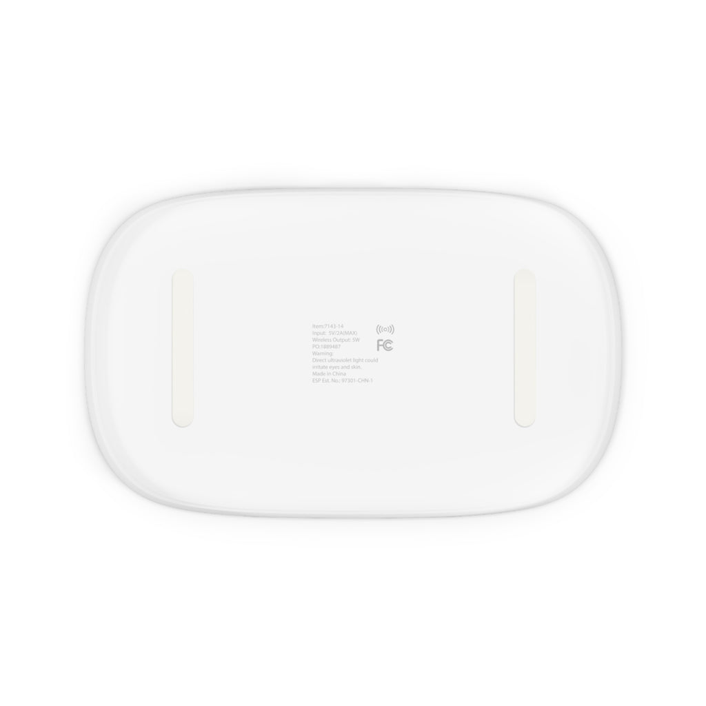 Boss Ya Life Up UV Sanitizer Wireless Charging Pad — 'Love You, Love Up' Pink Design