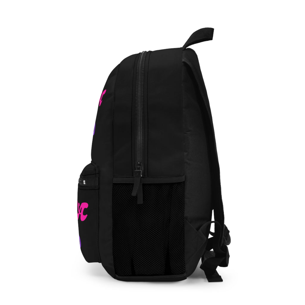 Boss Ya Life Up Backpack — Bold Purple Motivational School & Everyday Bag